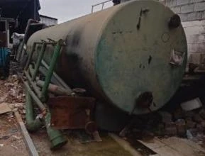 Tanque reservatório 20m3 aço enterrar
