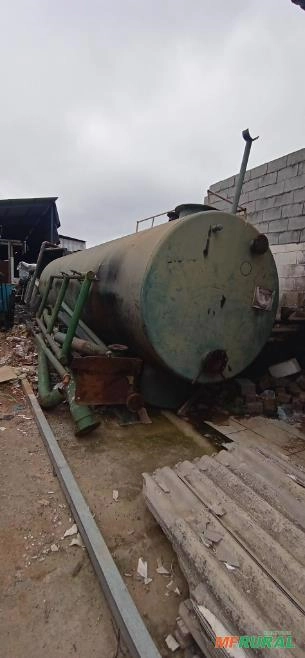 Tanque reservatório 20m3 aço enterrar Imagem Tanque reservatório 20m3 aço enterrar