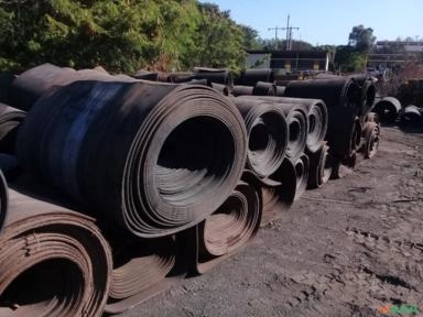 Imagem Sucata de Correia Transportadora de Borracha Imagem Sucata de Correia Transportadora de Borracha