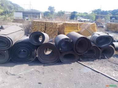 Imagem Sucata de Correia Transportadora de Borracha Imagem Sucata de Correia Transportadora de Borracha