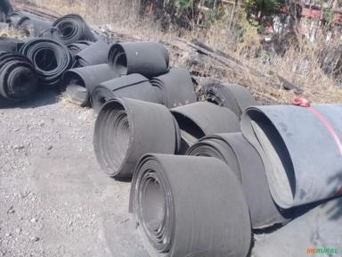 Imagem Sucata de Correia Transportadora de Borracha Imagem Sucata de Correia Transportadora de Borracha