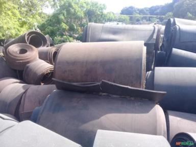 Imagem Sucata de Correia Transportadora de Borracha Imagem Sucata de Correia Transportadora de Borracha
