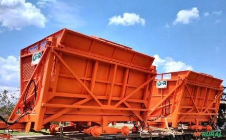 Transbordos de grãos bica desmontável Imagem Transbordos de grãos bica desmontável