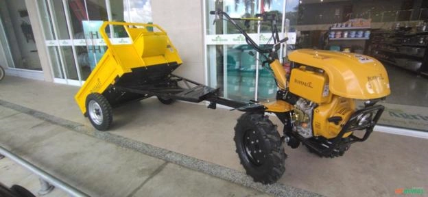 Motocultivador À Diesel 10cv Buffalo BFDE 1120 Plus C 406cc kit completo Imagem Motocultivador À Diesel 10cv Buffalo BFDE 1120 Plus C 406cc kit completo