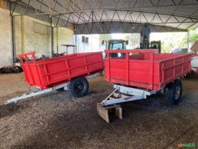 Carreta agrícola basculante