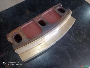 SUPORTE GIRO C/ PLACA BRONZE NEW HOLLAND RG / CASE VHP Imagem SUPORTE GIRO C/ PLACA BRONZE NEW HOLLAND RG / CASE VHP