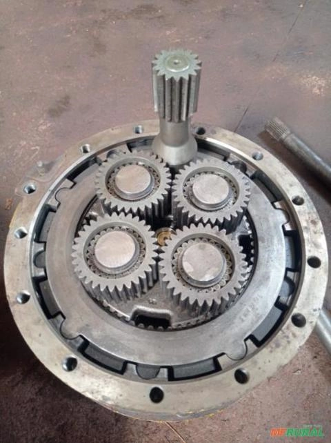 CUBO EIXO ZF3075 BIPARTIDO - PÁ CARREGADEIRA CASE / NEW HOLLAND Imagem CUBO EIXO ZF3075 BIPARTIDO - PÁ CARREGADEIRA CASE / NEW HOLLAND