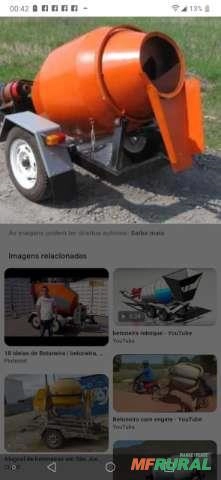 Carretinha betoneira Imagem Carretinha betoneira