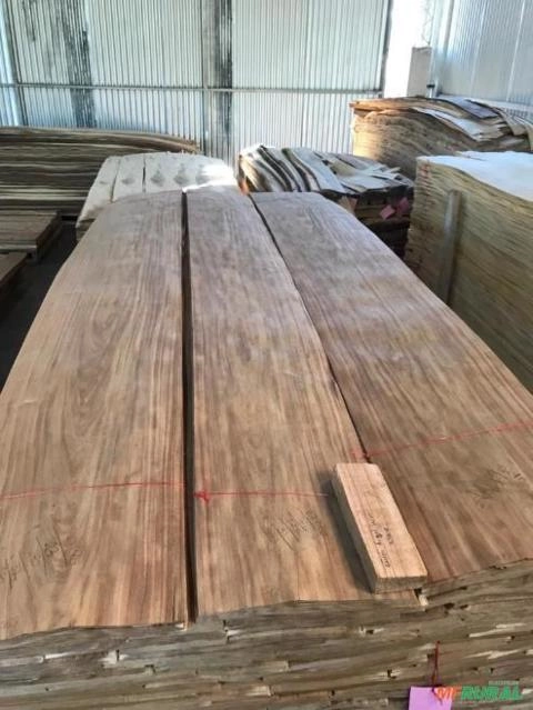 Lâminas faqueadas de Cabreúva Parda Imagem Lâminas faqueadas de Cabreúva Parda