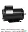 Motor elétrico monofásico 2CV 4p para bitoneira - NOVA- M142204B14 Imagem Motor elétrico monofásico 2CV 4p para bitoneira - NOVA- M142204B14