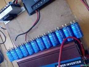 Ultra capacitor solar 12v
