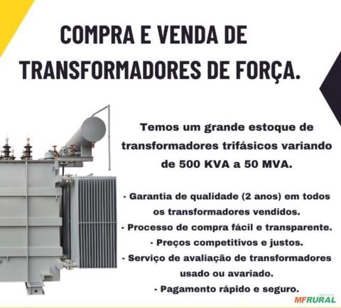 Compra e Venda de Transformadores de Força. Imagem Compra e Venda de Transformadores de Força.