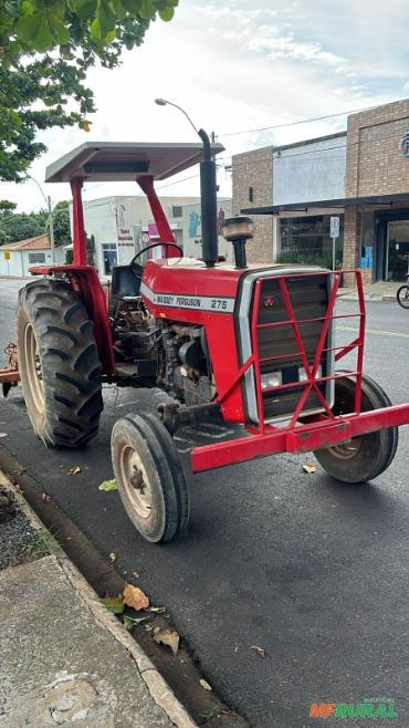 Trator Massey Ferguson MF 275 Ano 1989 Imagem Trator Massey Ferguson MF 275 Ano 1989