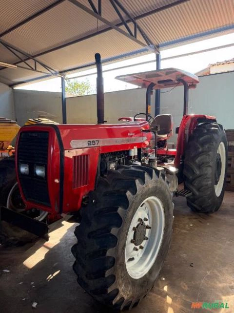 Trator Massey Ferguson 297 Advanced 4x4 Ano 2004 Imagem Trator Massey Ferguson 297 Advanced 4x4 Ano 2004