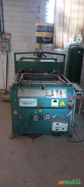 MESA DE MOLDAGEM Nº 04 – Máquina de Moldagem Vacuum Forming Imagem MESA DE MOLDAGEM Nº 04 – Máquina de Moldagem Vacuum Forming