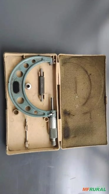 Micrômetro Externo Mitutoyo 75-100mm Imagem Micrômetro Externo Mitutoyo 75-100mm