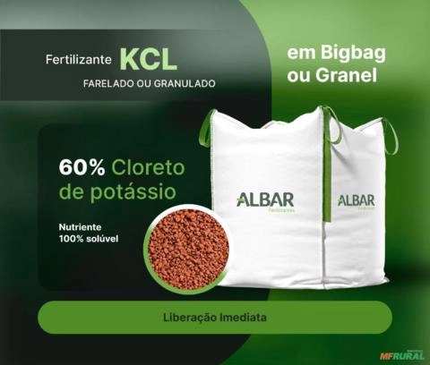 KCL - Cloreto de Potássio 60% Imagem KCL - Cloreto de Potássio 60%