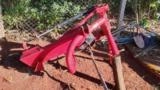 Roçadeira e enfardadeira de feno Imagem Roçadeira e enfardadeira de feno