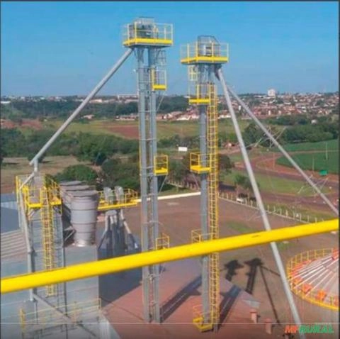 Elevador x 120 t/hora x 40,0 metros Imagem Elevador x 120 t/hora x 40,0 metros