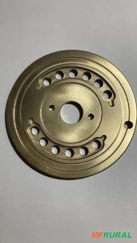 PLACA DE BRONZE MOTOR DE RODA CH 570/670 REF: CXT22074 / CXT20914 Imagem PLACA DE BRONZE MOTOR DE RODA CH 570/670 REF: CXT22074 / CXT20914