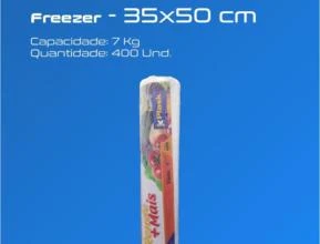 Bobina Picotada Freezer - Rende Mais - 35x50 cm - 400 Und.