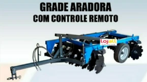 Grade Aradora c/ controle remoto