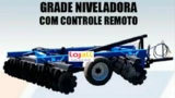 Grade Niveladora com controle remoto