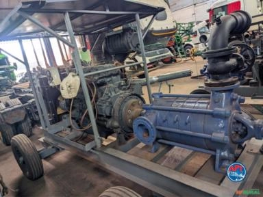 Motobomba Scania Com Bomba 125/5 Imagem Motobomba Scania Com Bomba 125/5