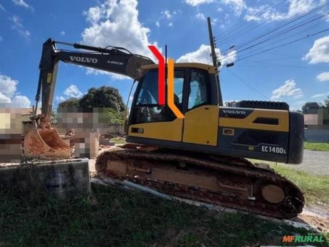 Escavadeira Hidráulica Volvo EC140DL Ano 2020 Imagem Escavadeira Hidráulica Volvo EC140DL Ano 2020