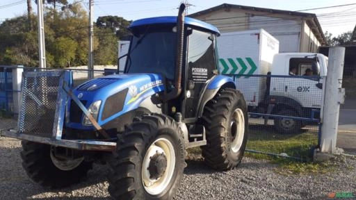 Trator New Holland TL 75 E 4x4 ano 18 Imagem Trator New Holland TL 75 E 4x4 ano 18
