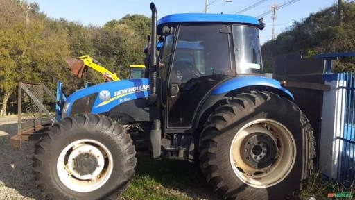 Trator New Holland TL 5.90 4x4 ano 19 Imagem Trator New Holland TL 5.90 4x4 ano 19