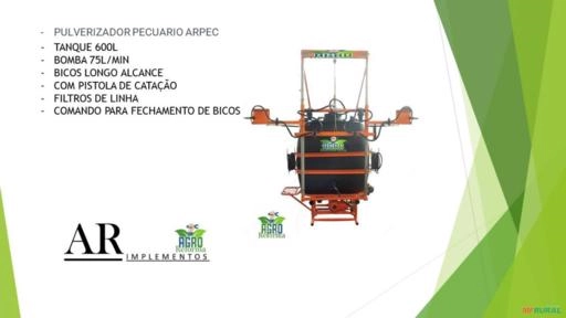 PULVERIZADOR ARPEC 600L PECUARIO Imagem PULVERIZADOR ARPEC 600L PECUARIO