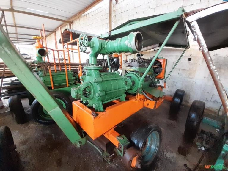 Bomba de Irrigação (motor 6cc MWM e bomba 100/4) Imagem Bomba de Irrigação (motor 6cc MWM e bomba 100/4)