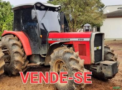 Trator Massey Ferguson 299 4x2 ano 96 Imagem Trator Massey Ferguson 299 4x2 ano 96