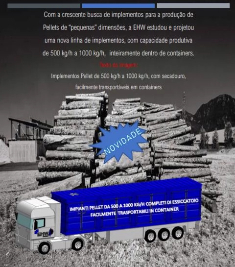 Pelletizadoras para Biomossa Imagem Pelletizadoras para Biomossa