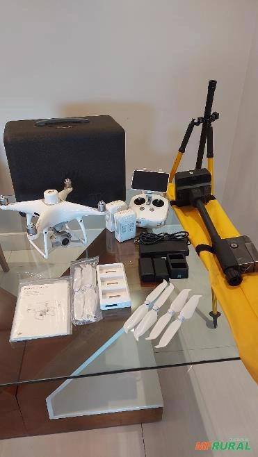 Drone DJI Panthom 4 RTK + D-rtk2 Mobile Station Imagem Drone DJI Panthom 4 RTK + D-rtk2 Mobile Station