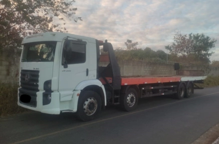 Imagem Caminhão Prancha Móvel- Bi-truck - Constelation VW 24.250 - 2011 Imagem Caminhão Prancha Móvel- Bi-truck - Constelation VW 24.250 - 2011