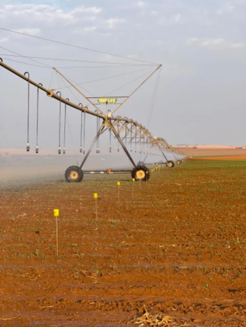 Aferição de Equipamento de irrigação