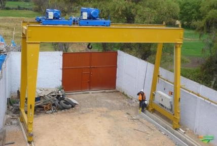 Imagem Pórtico Rolante Imagem Pórtico Rolante