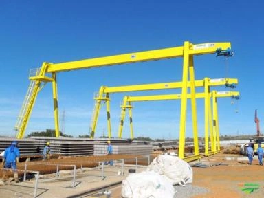 Imagem Pórtico Rolante Imagem Pórtico Rolante