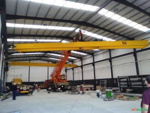 Ponte Rolante Industrial 5 Ton x 17m – Modelo Dupla Viga Imagem Ponte Rolante Industrial 5 Ton x 17m – Modelo Dupla Viga