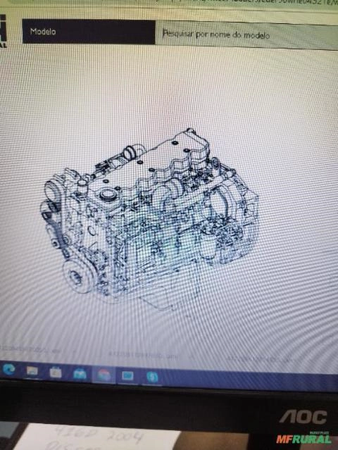 Imagem Motor: Case/Cummins  Modelo: 667TA/E83 TIER III Imagem Motor: Case/Cummins  Modelo: 667TA/E83 TIER III