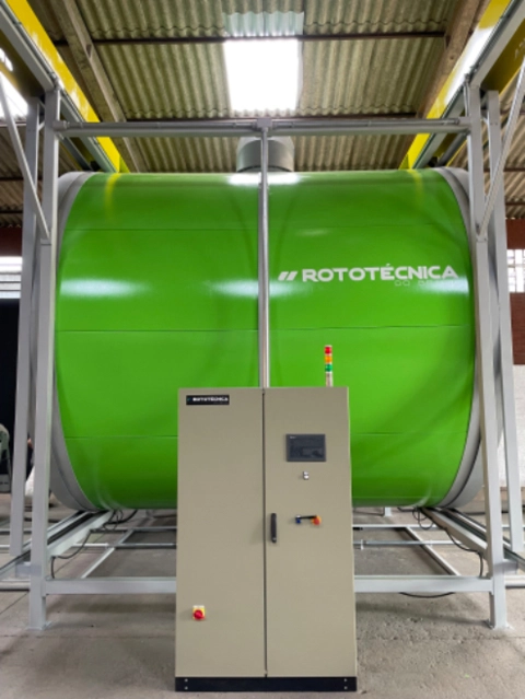 Maquinas e moldes de Rotomoldagem Rototecnica Imagem Maquinas e moldes de Rotomoldagem Rototecnica