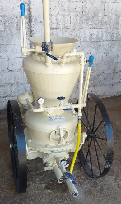 Maquina de projeção de concreto Imagem Maquina de projeção de concreto