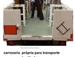 CARROCERIA PARA TRANSPORTE DE GÁS E CILINDROS