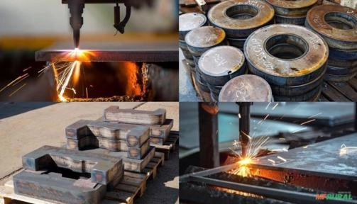 OXICORTE CNC - CHAPA DE AÇO Imagem OXICORTE CNC - CHAPA DE AÇO