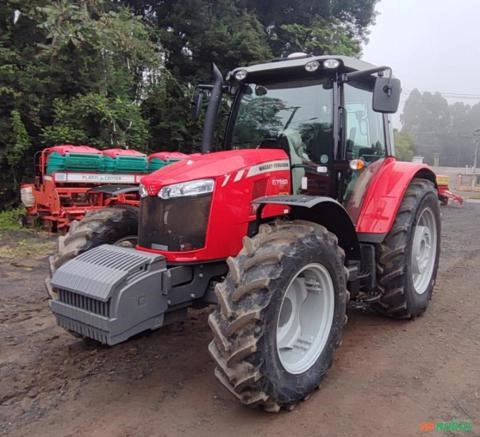 Trator Massey Ferguson - MF6714 R, Cabinado, 145cv. Fabricação 2024 Imagem Trator Massey Ferguson - MF6714 R, Cabinado, 145cv. Fabricação 2024