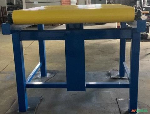 MESA ROLETADA PARA PULPER MÁQUINA DE PAPEL Imagem MESA ROLETADA PARA PULPER MÁQUINA DE PAPEL