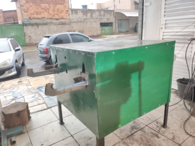 Máquina descascadora de Baru/Cumaru Imagem Máquina descascadora de Baru/Cumaru