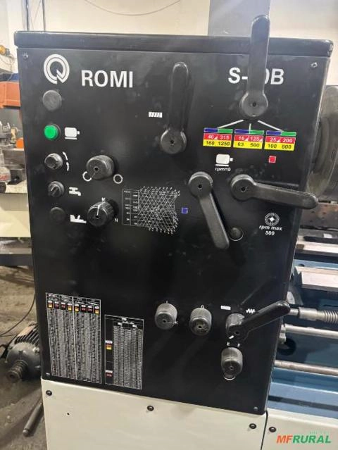 Torno mecânico de 1,5 mts x 650mm ROMI Imagem Torno mecânico de 1,5 mts x 650mm ROMI